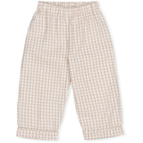 Lalaby Beige Gingham Classic Pyjamas