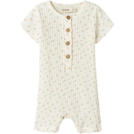 Lil'Atelier Coconut Milk Hulla Loose Summer Dräkt