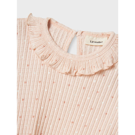 Lil'Atelier Peach Blush Hulla Hua Klänning