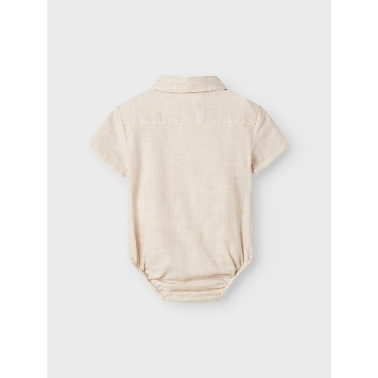 Lil'Atelier Bleached Sand Tarou Loose Skjorta Body