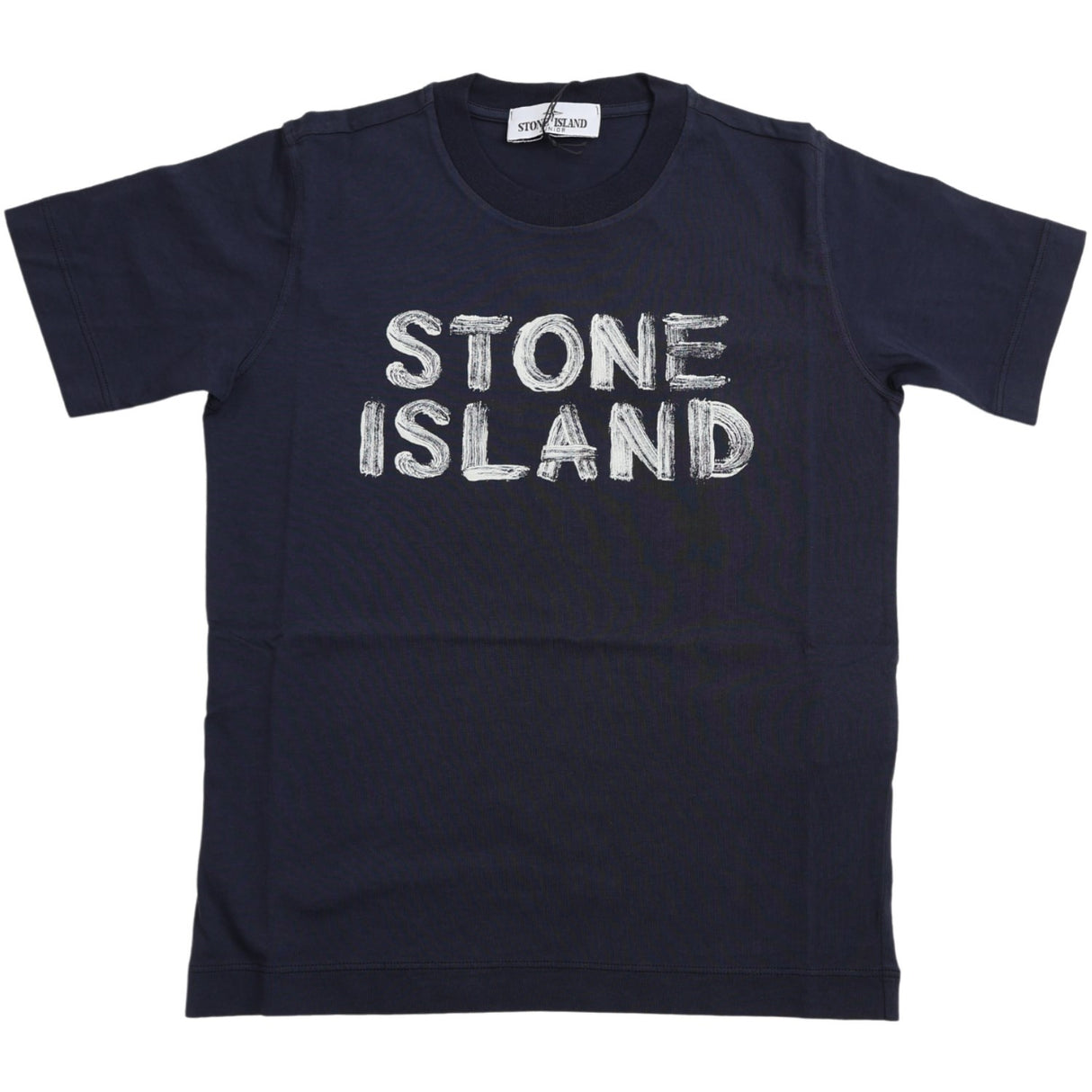 Stone Island Navy Blue Ss T-Shirt