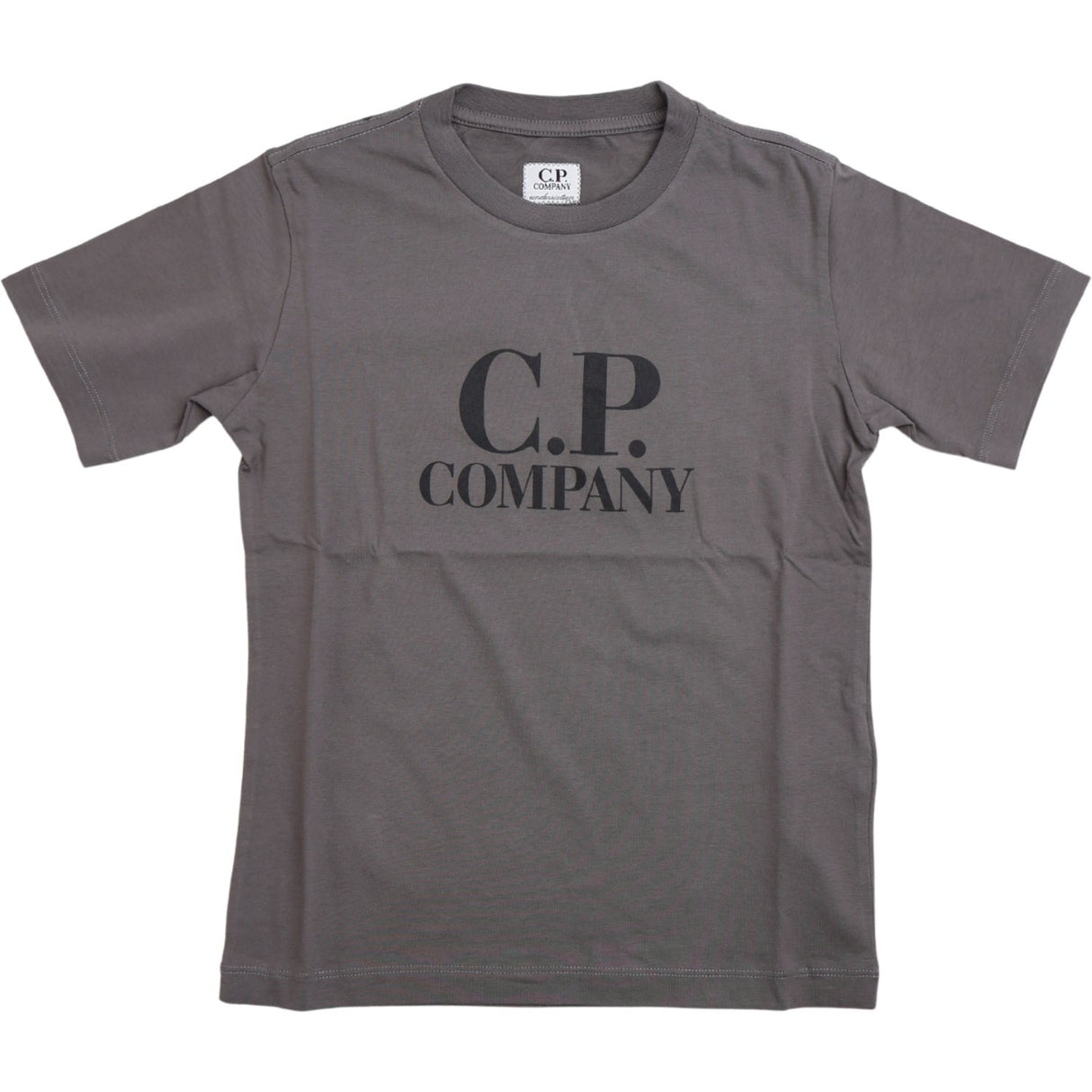 C.P. Company Anthracite Grey T-Skjorta Kort Sleeve