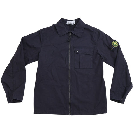 Stone Island Navy Blue Skjorta