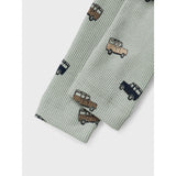 Name It Aqua Gray Hukab Long Johns