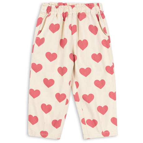 Konges Sløjd Bon Coeur Pink Magot Frill Byxor GOTS