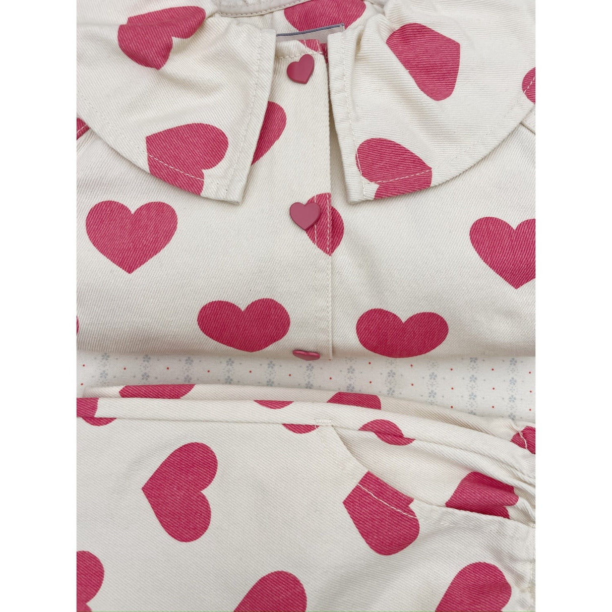 Konges Sløjd Bon Coeur Pink Magot Krage Jacka GOTS