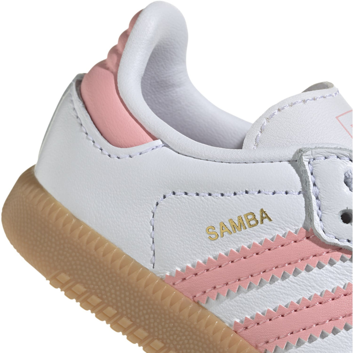 adidas Originals Ftwr White/Semi Pink Spark/Gum 3 Samba Og El I Sneakers