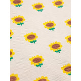 Bobo Choses Beige Sunflower All Över Balloon Sleeve T-Shirt