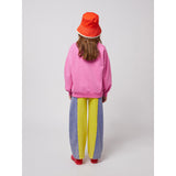 Bobo Choses Fuchsia Joyful Face Sweatshirt