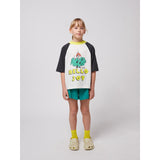 Bobo Choses Offwhite Hello Joy Ranglan Ärmar T-Shirt