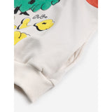 Bobo Choses Multicolor Hello Joy Ranglan Ärmar Hoodies
