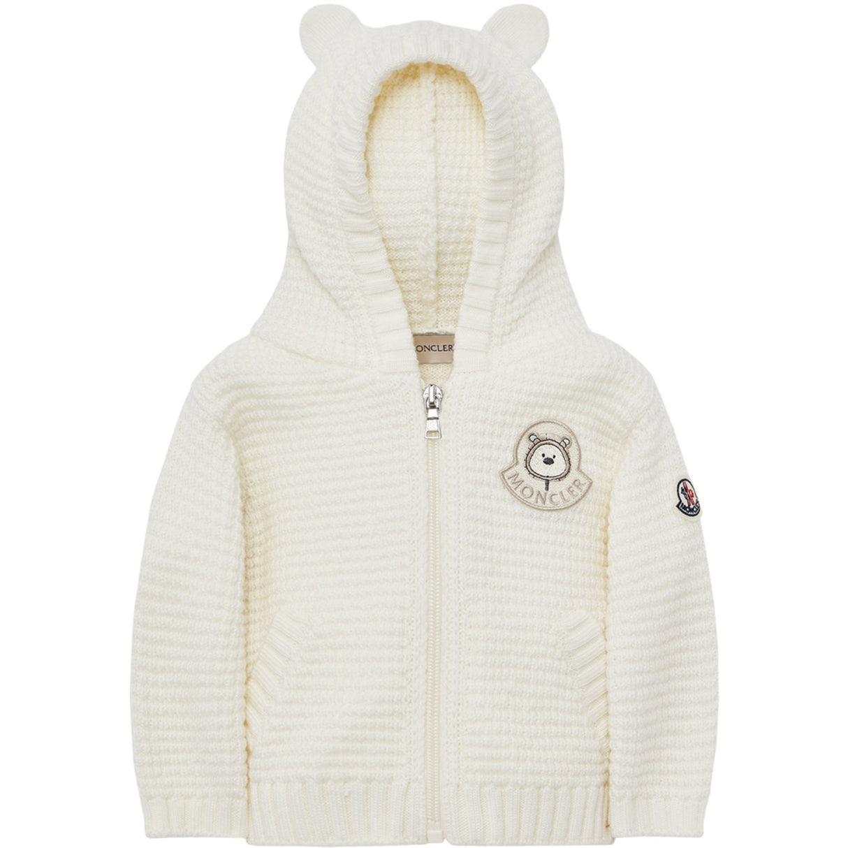 Moncler Ljus Beige Cardigan