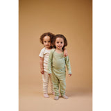 Gobabygo Feather Root Byxor Plant Dyed