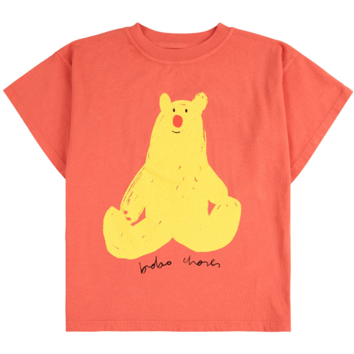 Bobo Choses Red Hug Me Björn T-Skjorta