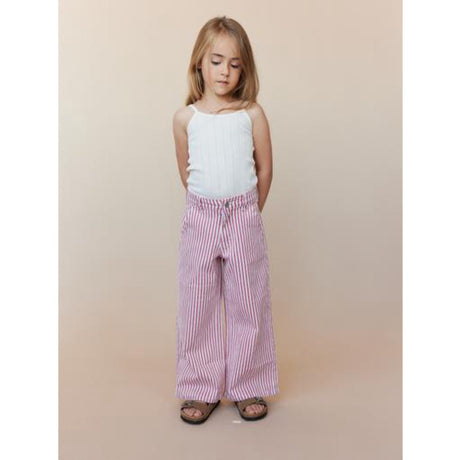 Sofie Schnoor Red Striped Byxor