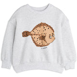 Mini Rodini Grey Melange Flundra Sweatshirt