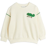 Mini Rodini Offwhite Lizard Chenille Sweatshirt