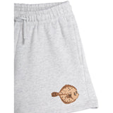 Mini Rodini Grey Melange Flundra Sweatshorts