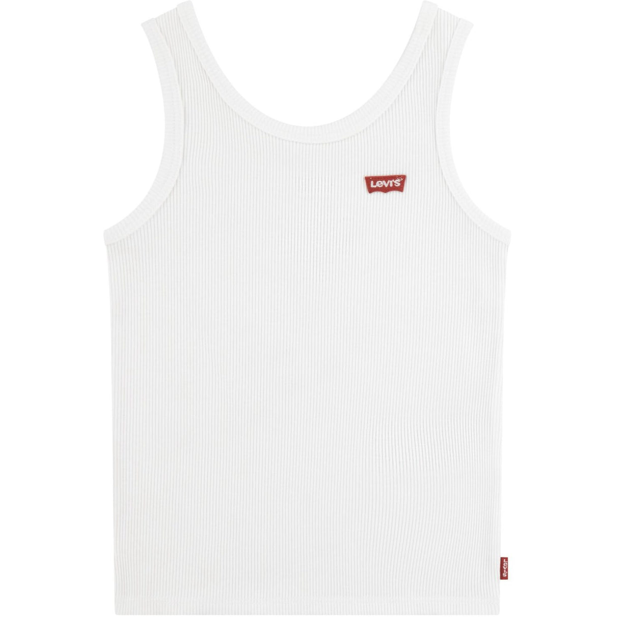Levi's Bright White Lvg Meet Och Greet Ribbed Tank Topp