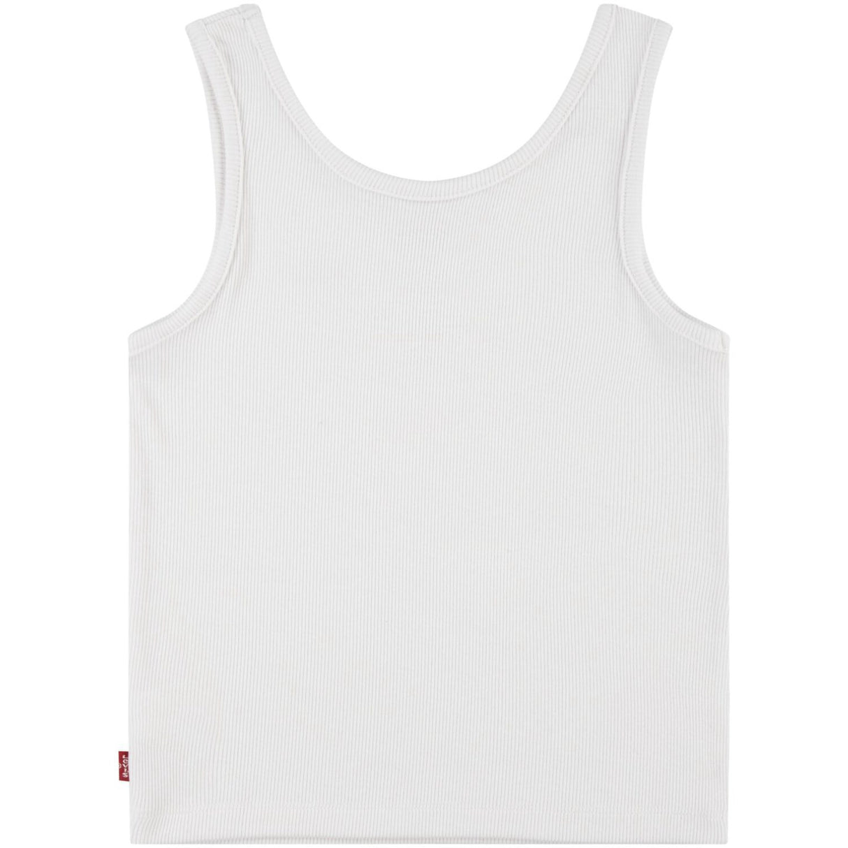Levi's Bright White Lvg Meet Och Greet Ribbed Tank Topp