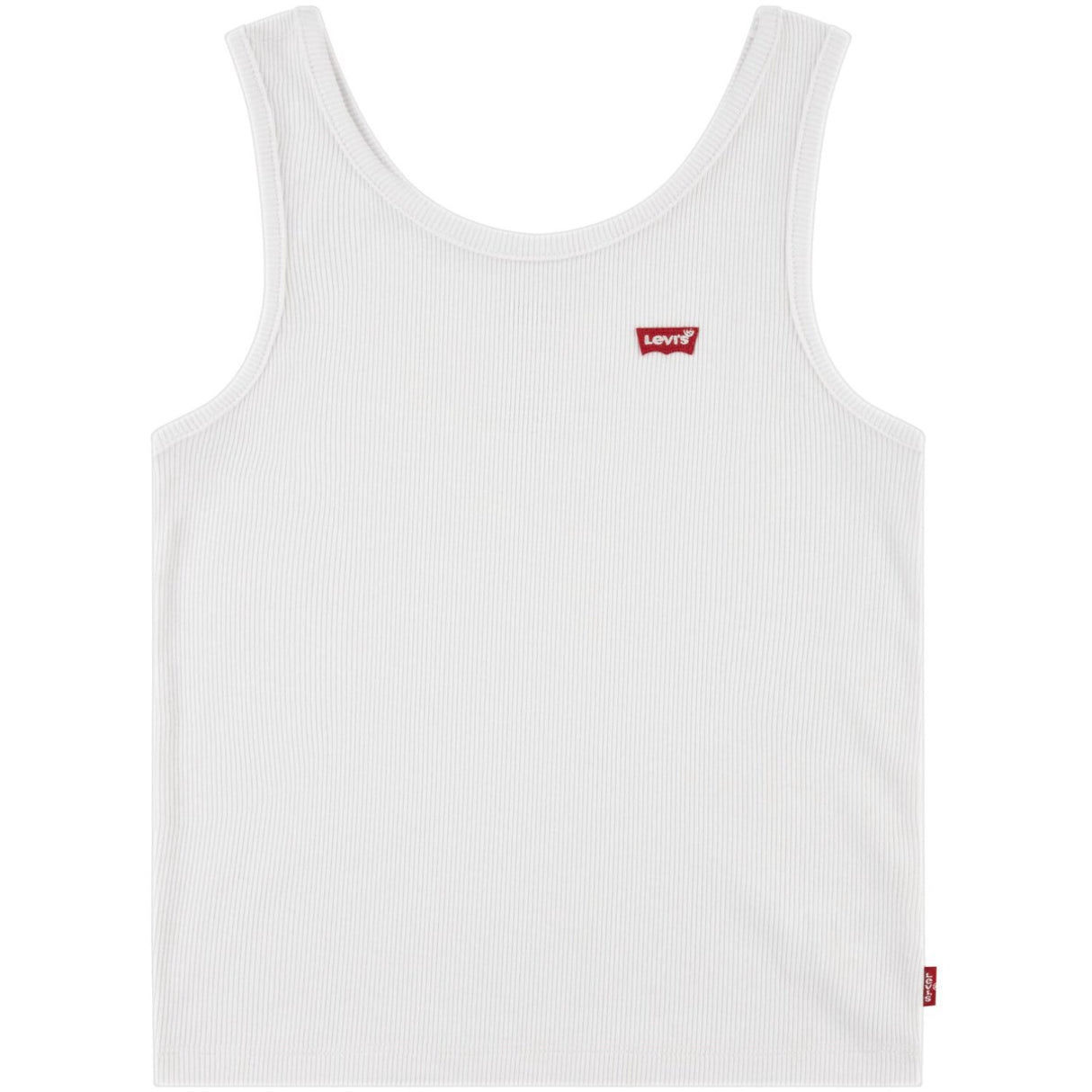 Levi's Bright White Lvg Meet Och Greet Ribbed Tank Topp