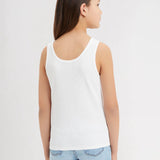 Levi's Bright White Lvg Meet Och Greet Ribbed Tank Topp