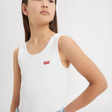 Levi's Bright White Lvg Meet Och Greet Ribbed Tank Topp