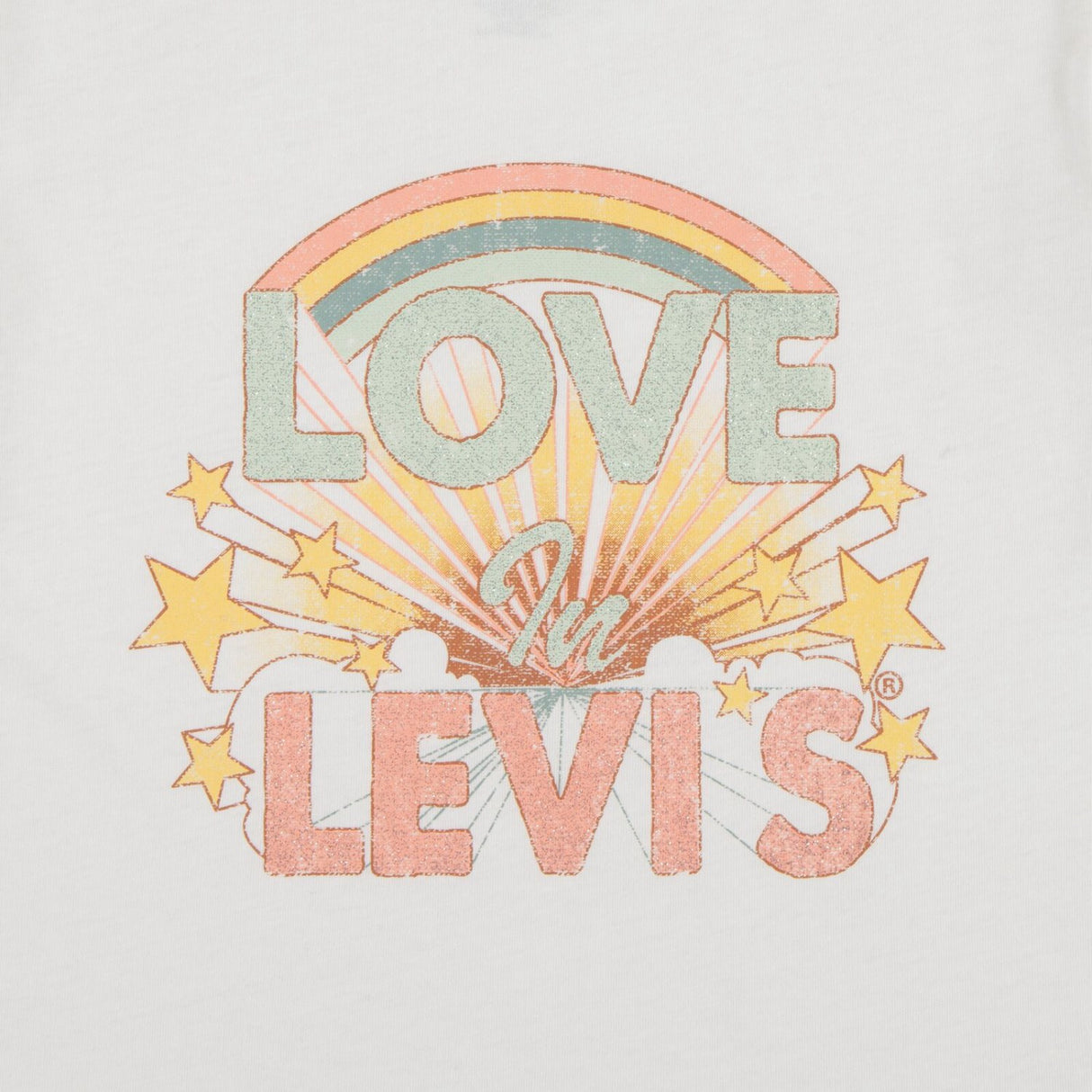 Levi's Gardenia Dubbel Cuff Tee