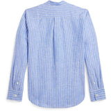 Polo Ralph Lauren Blue White Boy Sport Skjorta