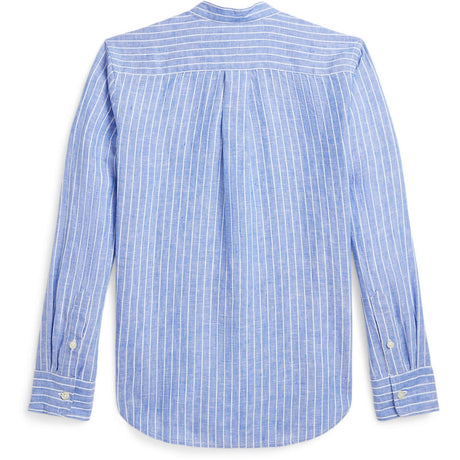 Polo Ralph Lauren Blue White Boy Sport Skjorta