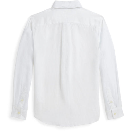 Polo Ralph Lauren White Boy Sport Skjorta