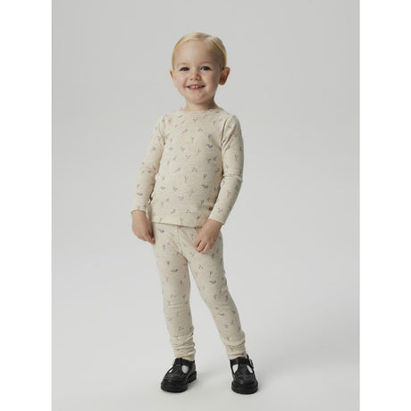 Name It Peyote Melange Small Flower Dabua Blus