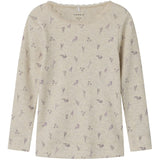 Name It Peyote Melange Small Flower Dabua Blus