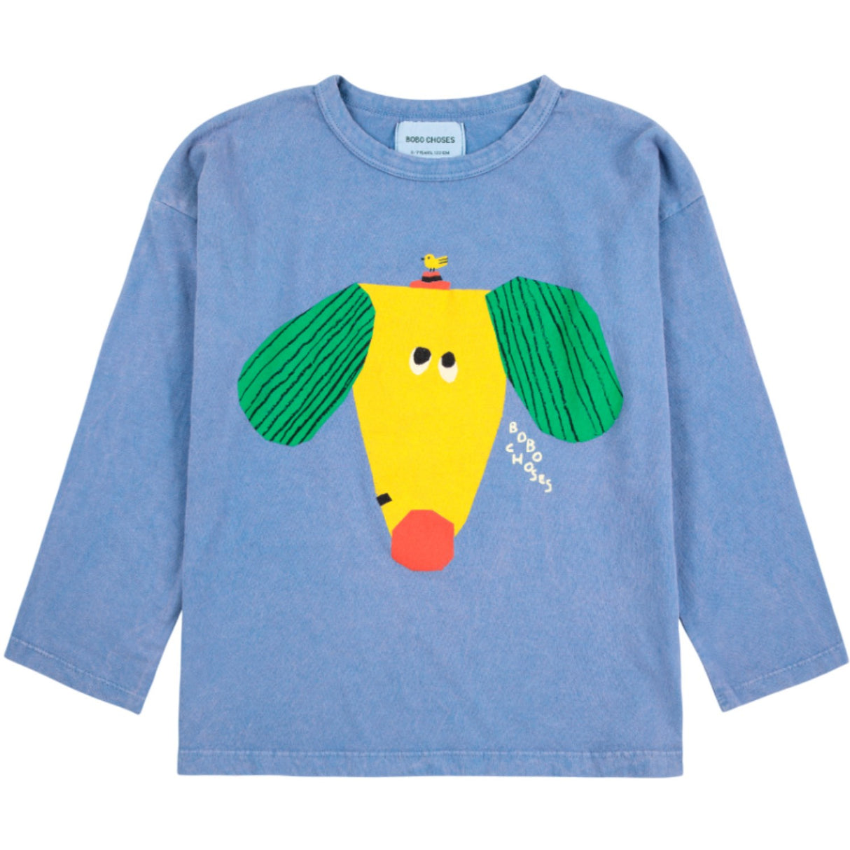 Bobo Choses Blue Happy Dog Blus