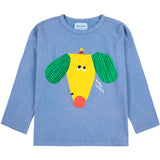 Bobo Choses Blue Happy Dog Blus