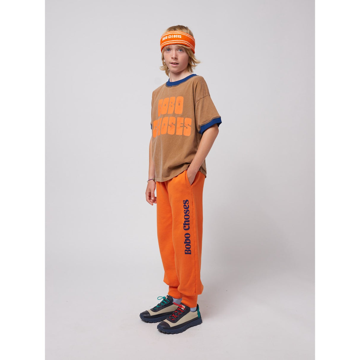 Bobo Choses Orange Bobo Choses Orange Jogging Byxor