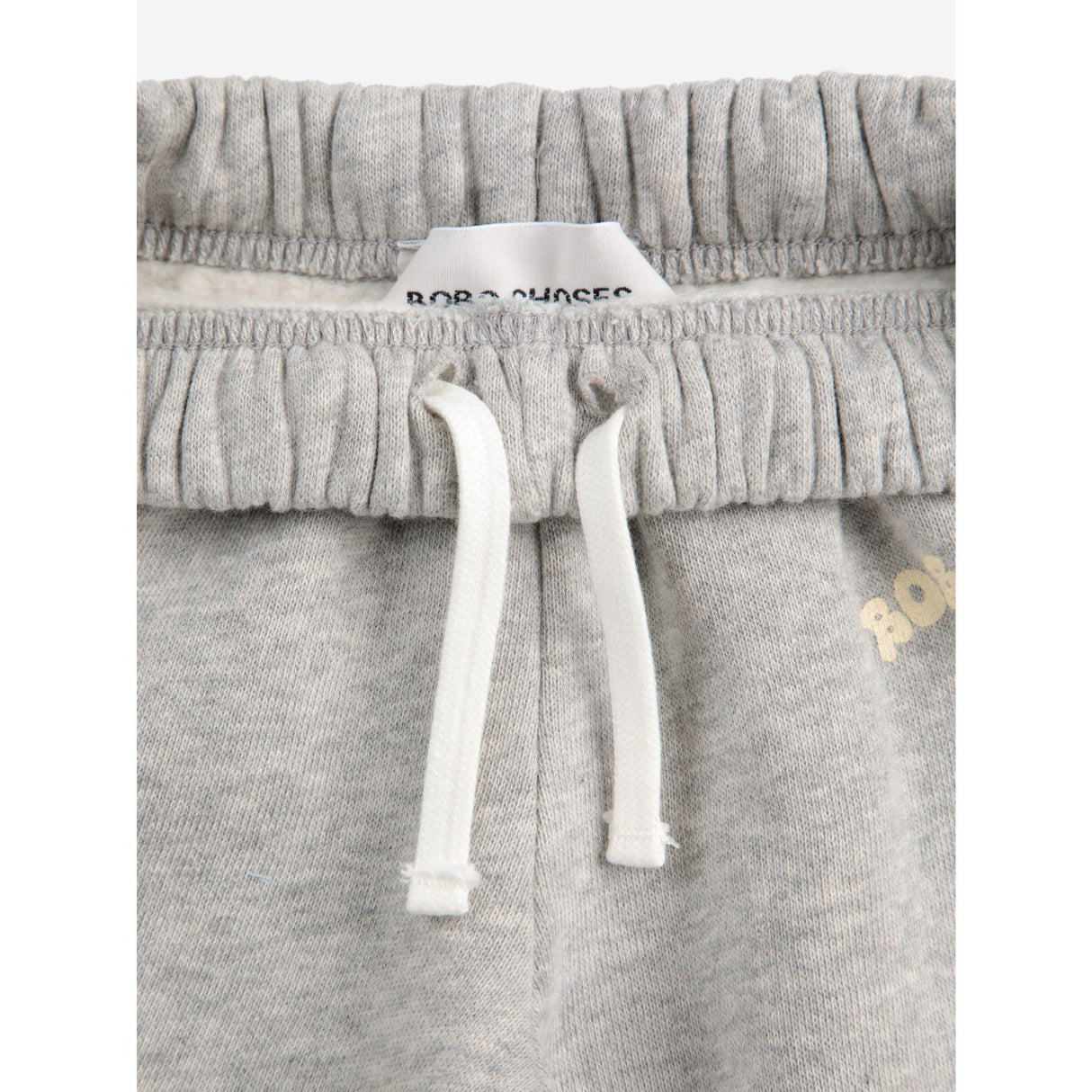 Bobo Choses Heather Grey Knee Patches Jogging Byxor