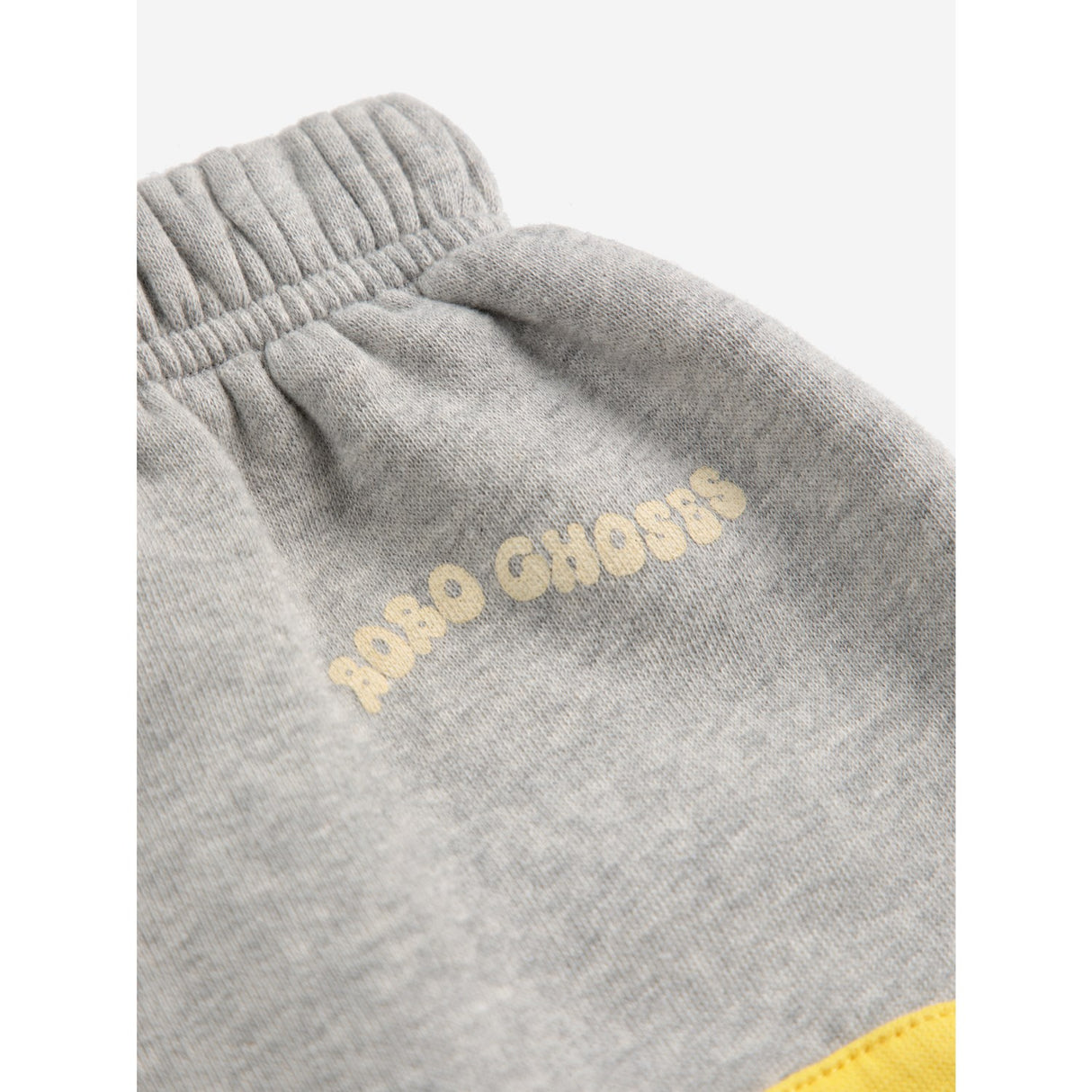 Bobo Choses Heather Grey Knee Patches Jogging Byxor