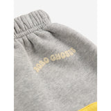 Bobo Choses Heather Grey Knee Patches Jogging Byxor