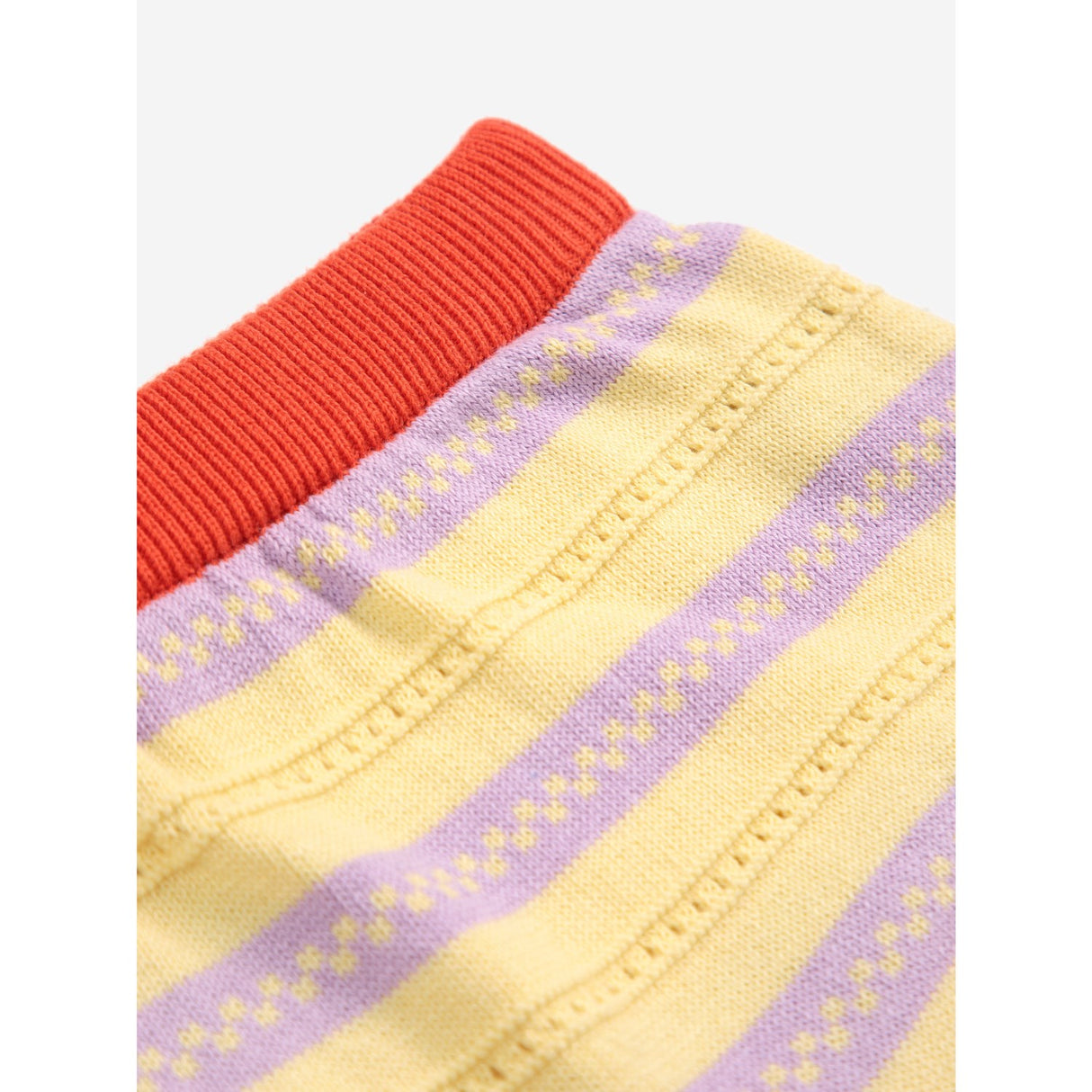 Bobo Choses Beige Flower Stickad Set