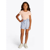 Tommy Hilfiger Breezy Blue Linne Pull On Shorts