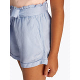 Tommy Hilfiger Breezy Blue Linne Pull On Shorts