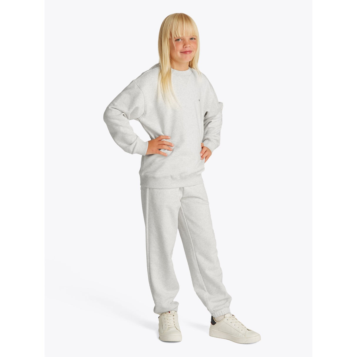 Tommy Hilfiger Snow White Heather U Timeless Sweatshirt