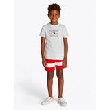 Tommy Hilfiger White Flag Reg T-Skjorta