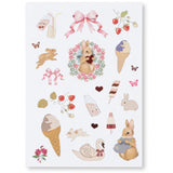 Konges Sløjd Pink A Klistermärke A Day