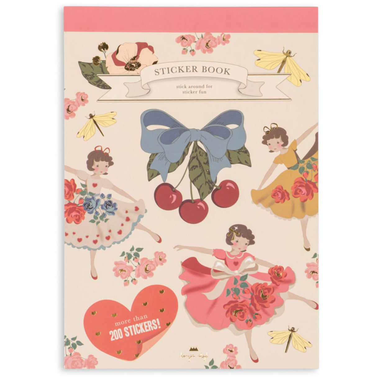 Konges Sløjd Pink A Klistermärke A Day