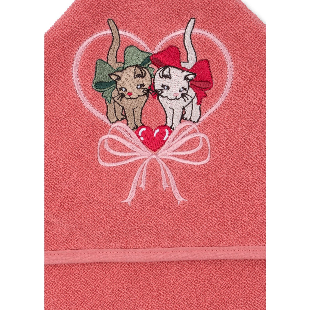 Konges Sløjd Flamingo Plume Terry Handduk Embroidery Gots