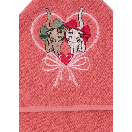 Konges Sløjd Flamingo Plume Terry Handduk Embroidery Gots