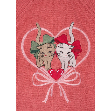 Konges Sløjd Flamingo Plume Terry Badrock Embroidery Gots