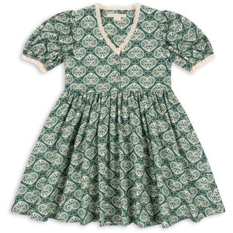 Konges Sløjd Lacy Green Coeur Lace Klänning Gots